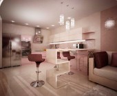 Кухня-гостиная  - Студия-дизайна интерьеров в Екатеринбурге
