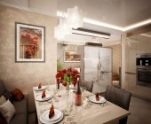 Кухня-гостиная - Студия-дизайна интерьеров в Екатеринбурге