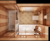 Ванная комната - Студия-дизайна интерьеров в Екатеринбурге