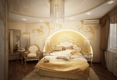Спальня вариант №2 - Студия-дизайна интерьеров в Екатеринбурге