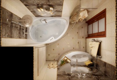 Ванная комната  - Студия-дизайна интерьеров в Екатеринбурге