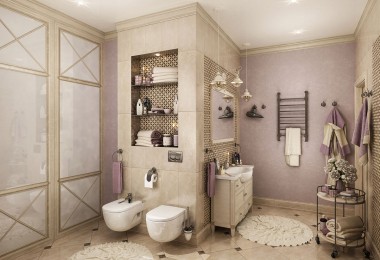 Ванная комната - Студия-дизайна интерьеров в Екатеринбурге