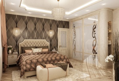 Спальня  - Студия-дизайна интерьеров в Екатеринбурге
